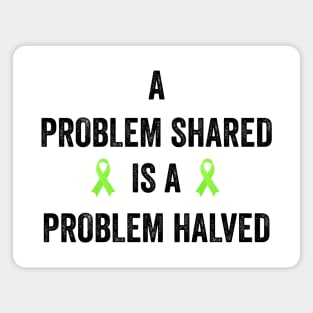 A Problem Shared Ribbon Magnet